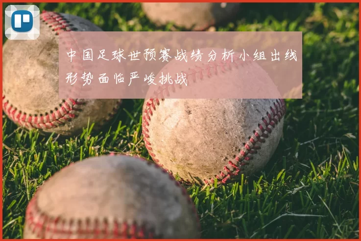 中国足球世预赛战绩分析小组出线形势面临严峻挑战